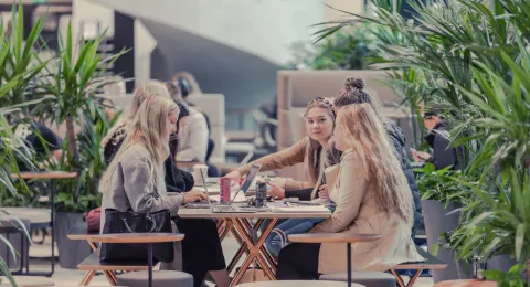 Student at LUT University Lappeenranta campus.