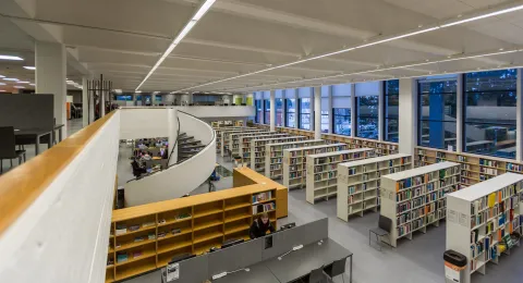 LUT Academic Library Lappeenranta main floor