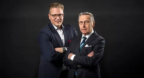 Jussi Rissanen and Jalo Paananen 