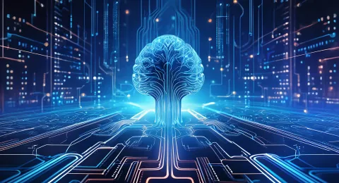 LUT University, artificial intelligence. Image generated with Adobe Firefly AI.