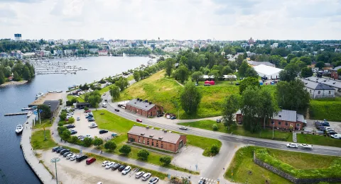 Kaupunginlahti Lappeenrannassa.