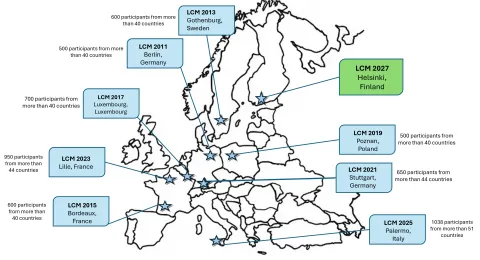 LCM conference map.