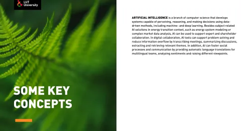 What is the relevant vocabulary when talking about digital co-creation & energy emerging technologies.