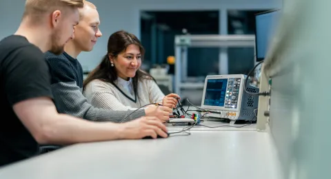 LUT sähkötekniikan opiskelijoita