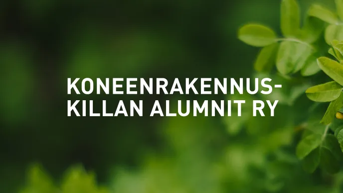 Koneenrakennuskillan Alumnit ry tapahtumakuva