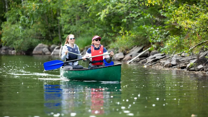 kayaking