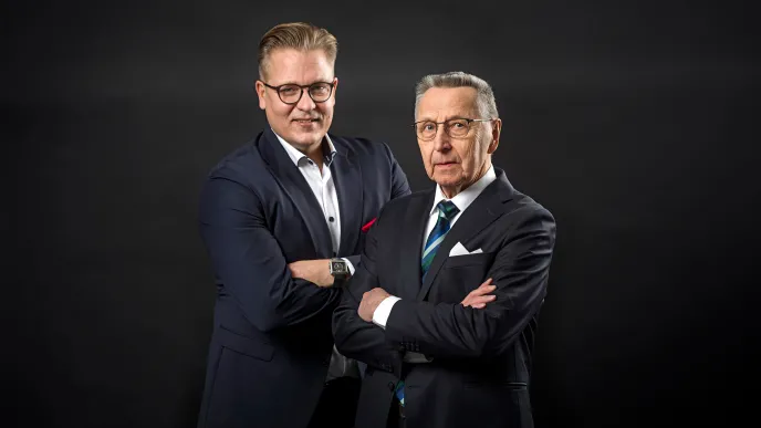 Jussi Rissanen and Jalo Paananen 