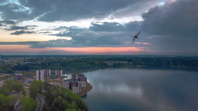 Ilmakuva Lappeenrannasta