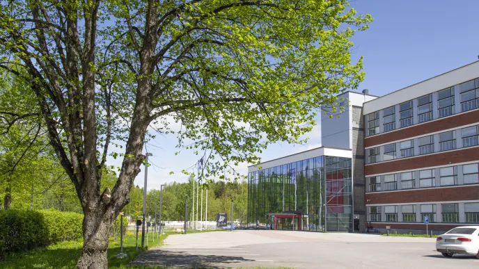 LUT &amp; LAB Lahti campus main entrance