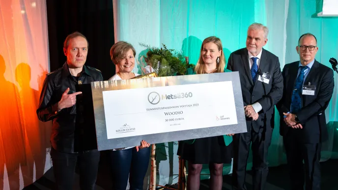 Metsä360 voittaja Woodio