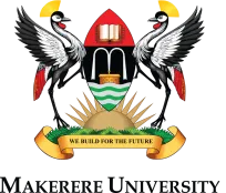 Makerere University logo.