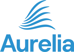 AURELIA blue logo
