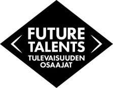 Tulevaisuuden osaajat logo musta