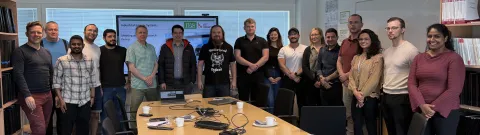 Industry energy systems laboratory staff members