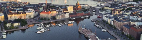 Helsinki above copyright Kari Ylitalo / Helsinki Partners