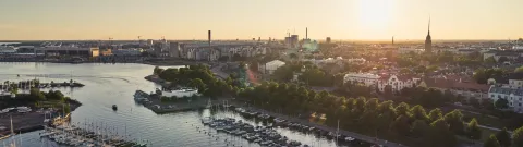 Helsinki above copyright Kari Ylitalo / Helsinki Partners