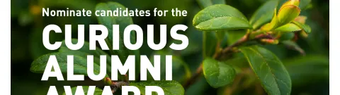 Curious Alumni Award 
