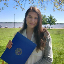 LUT-yliopiston alumni Julia-Eveline Ussik