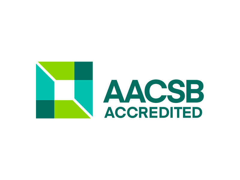 AACSB logo – Business Accreditation Seal.
