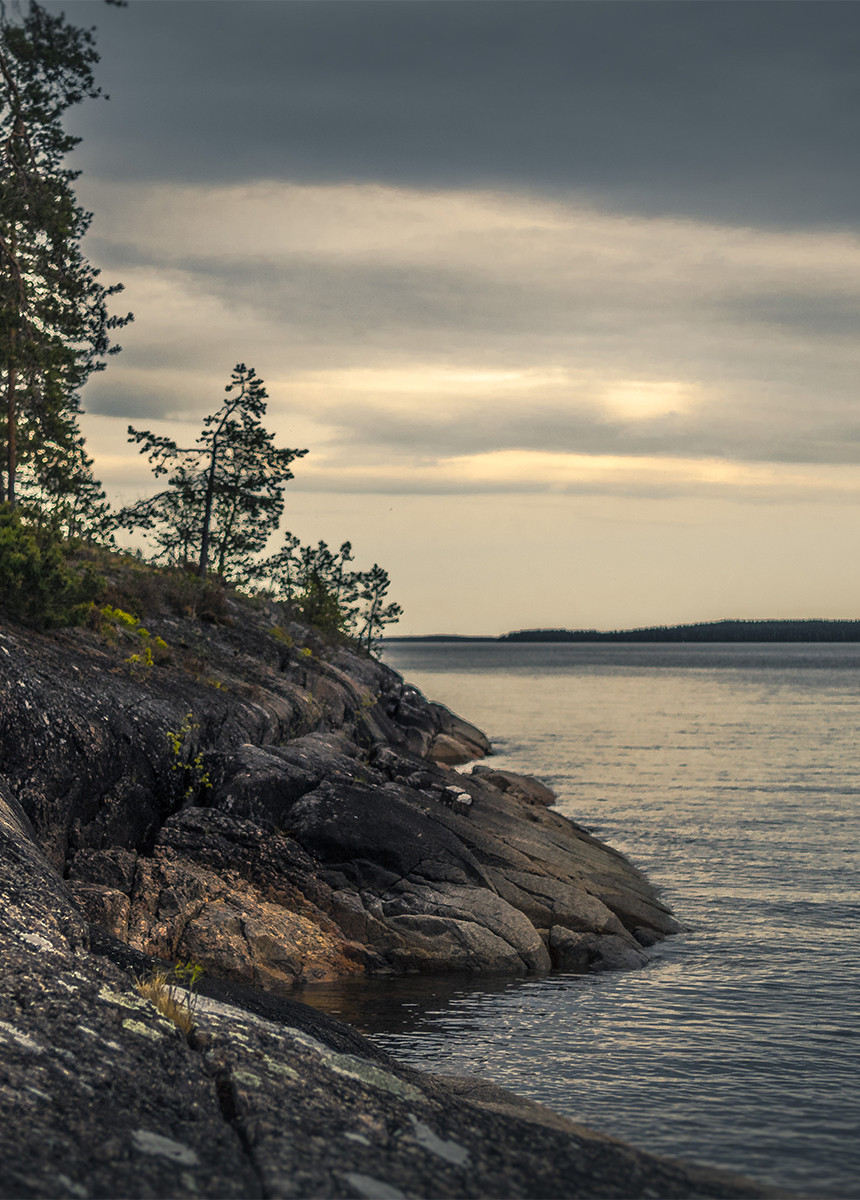 Lake Saimaa in the evening