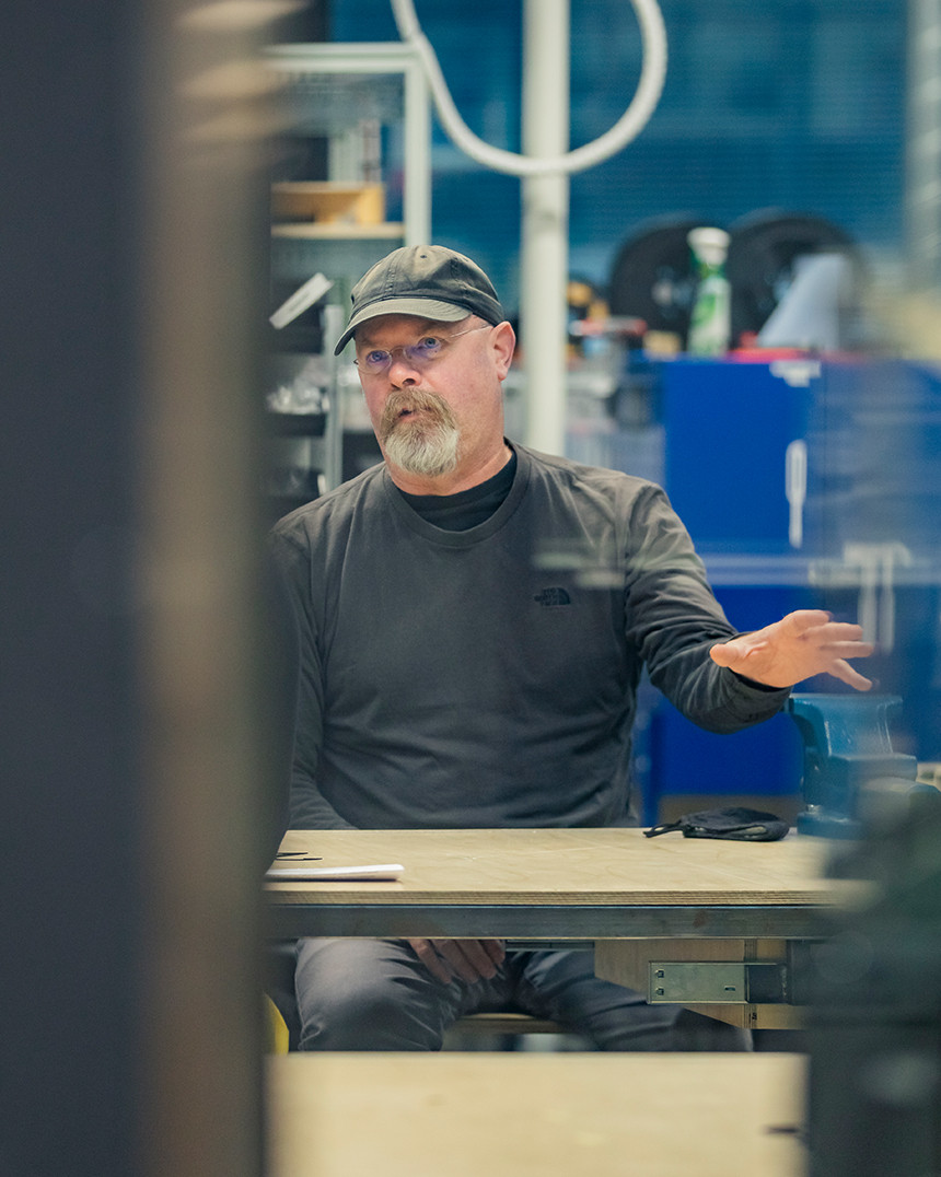 LUT University Professor of Practice Jamie Hyneman at JHC