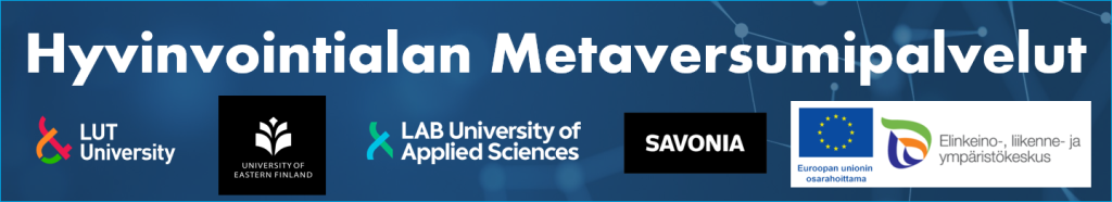 Hyvinvointialan metaversumipalvelut -logot