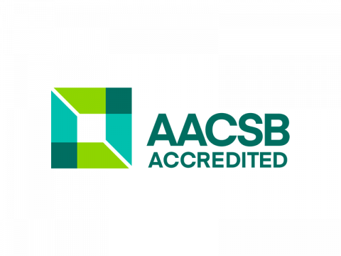 AACSB logo – Business Accreditation Seal.