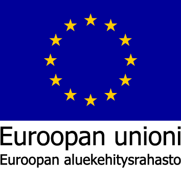 EU Euroopan aluekehitysrahasto logo