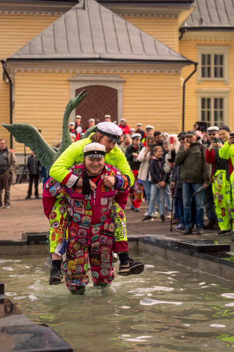 Wappu and students, vappu ja opiskelijoita