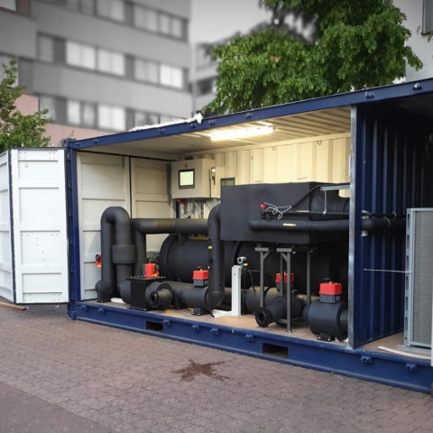 25 kWth Cold battery test rig
