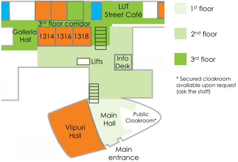 ORC 2025 Venue map