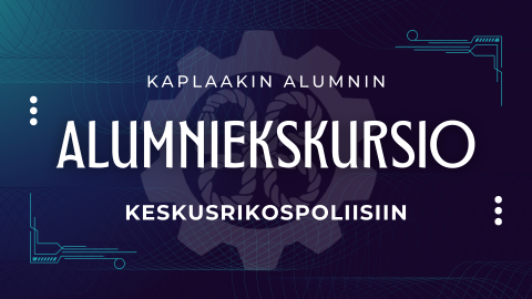 Kaplaakin Alumni ry:n tapahtumakuva, vierailu KRP:ssa